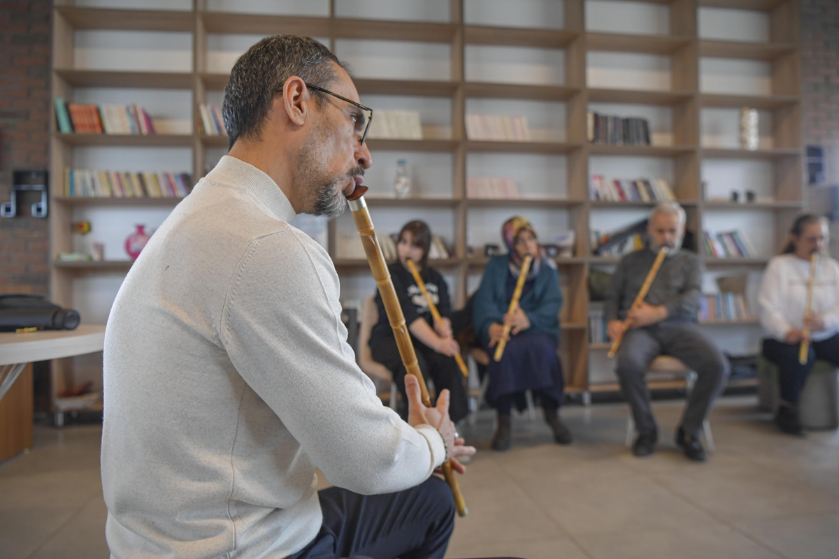 Abb Müzik Stüdyosunda Ankaralı Gençlere Ney Eğitimi (4)