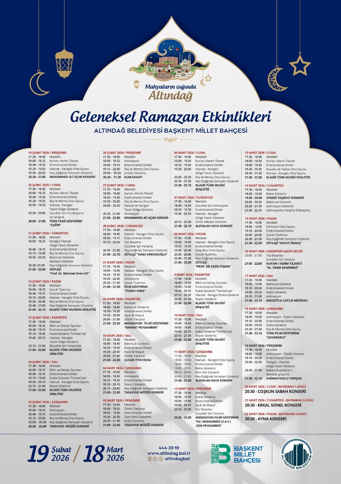 Altındağ’da Millet Bahçesi’nde Ramazan Şöleni (2)