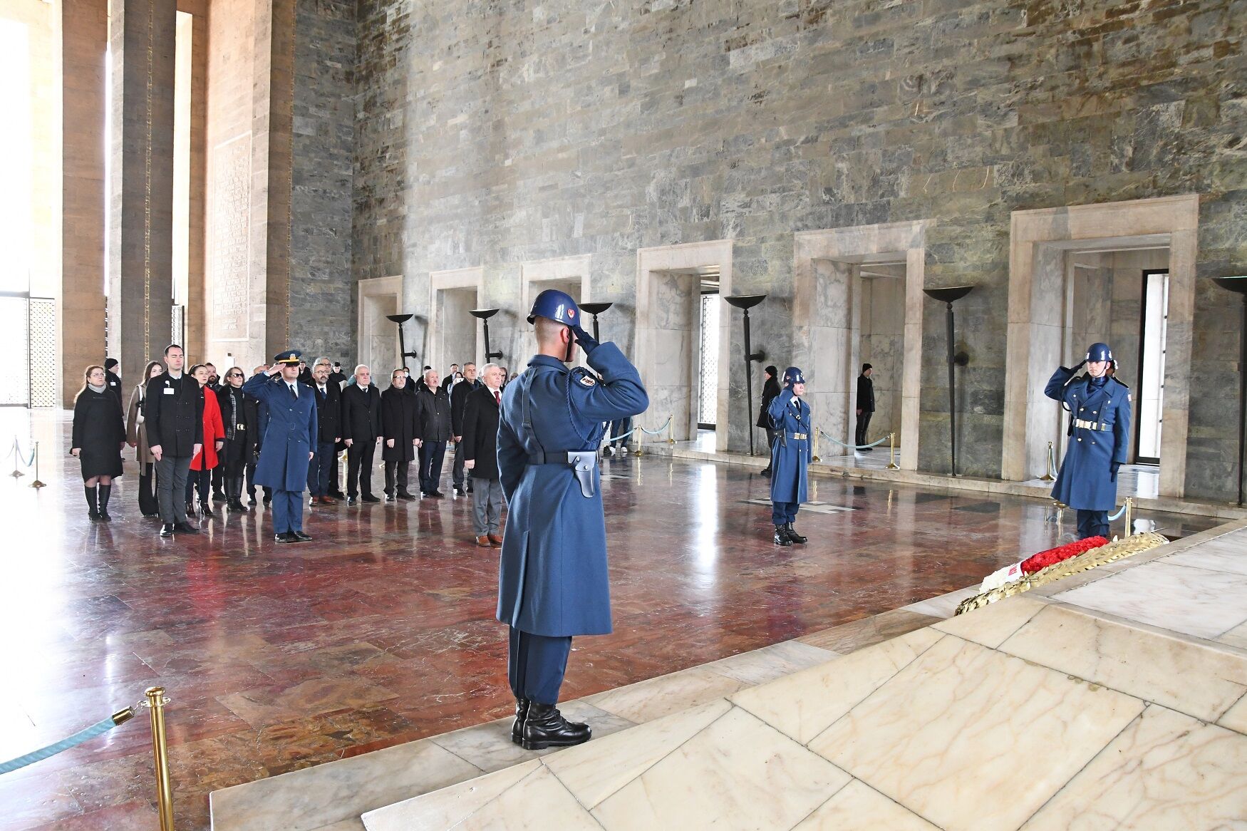 Ankara Kitapçılar Odası’ndan Anıtkabir Ziyareti (1)