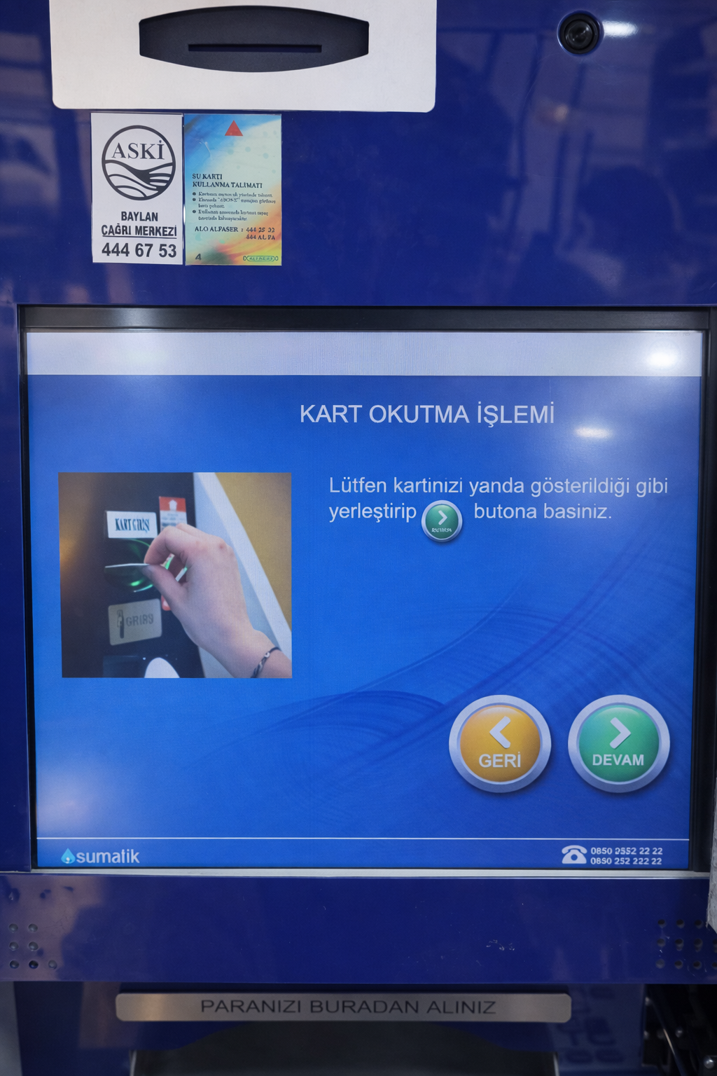 Ankara’da Kartlı Su Nasıl Doldurulur (3)