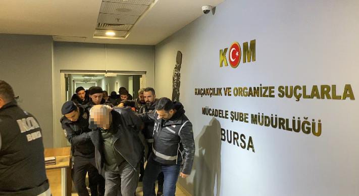 Bursa’da Sarallar Suç Örgütüne Operasyon (1)