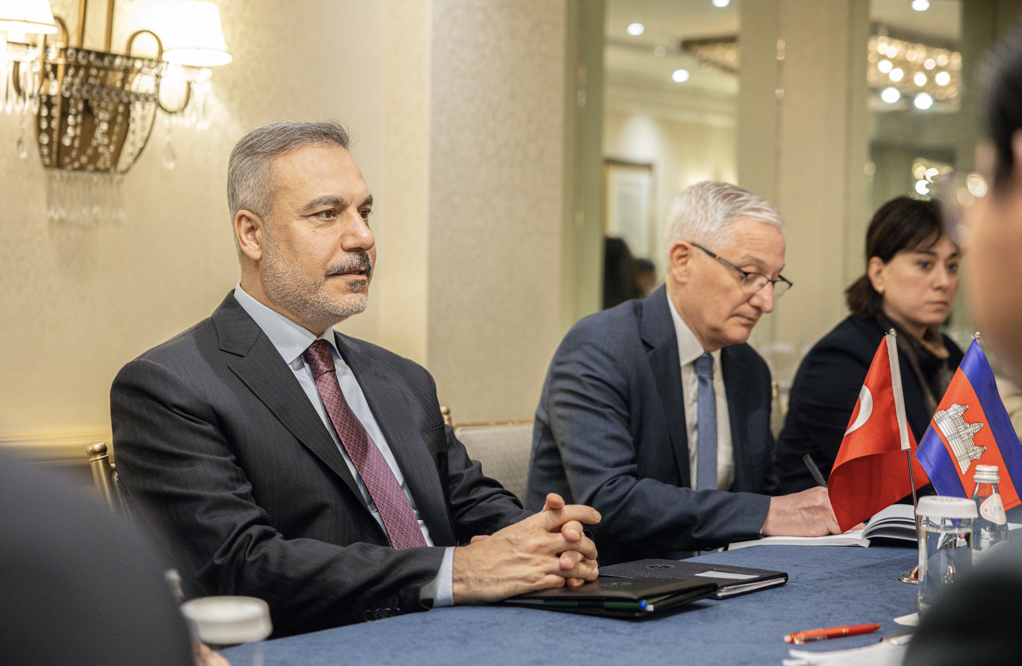 Bakan Fidan, Washington’da Kamboçya Başbakanı ile görüştü - 2