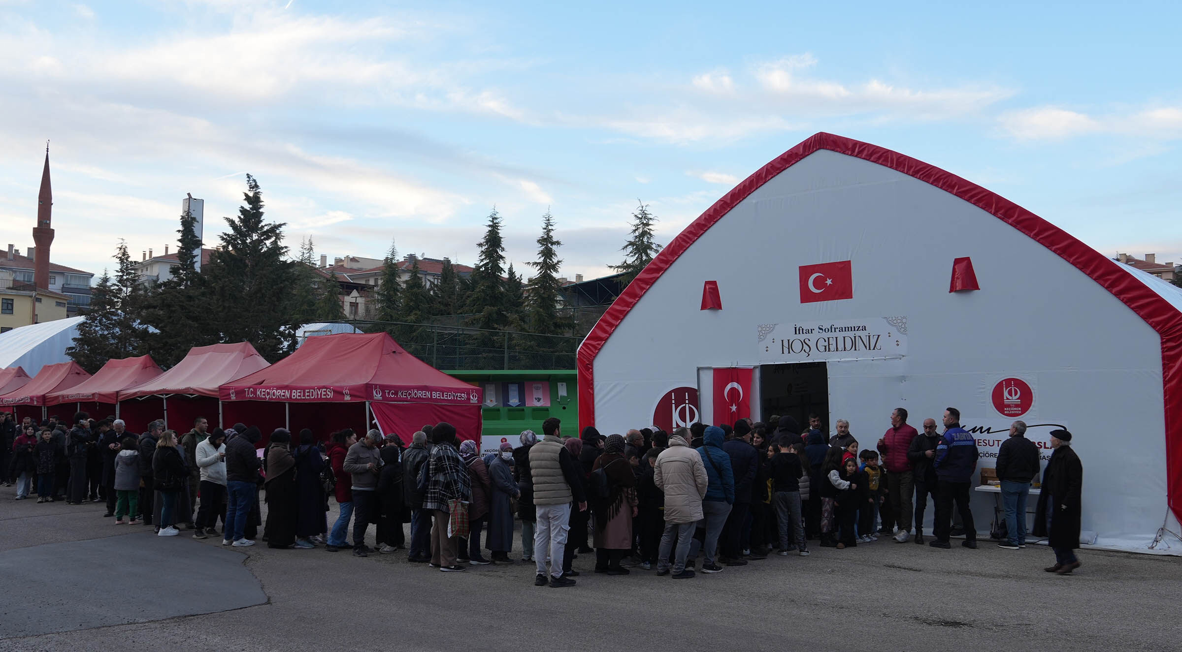 Keçiören’de 18 Noktada Iftar Sofrası Kuruldu (2)