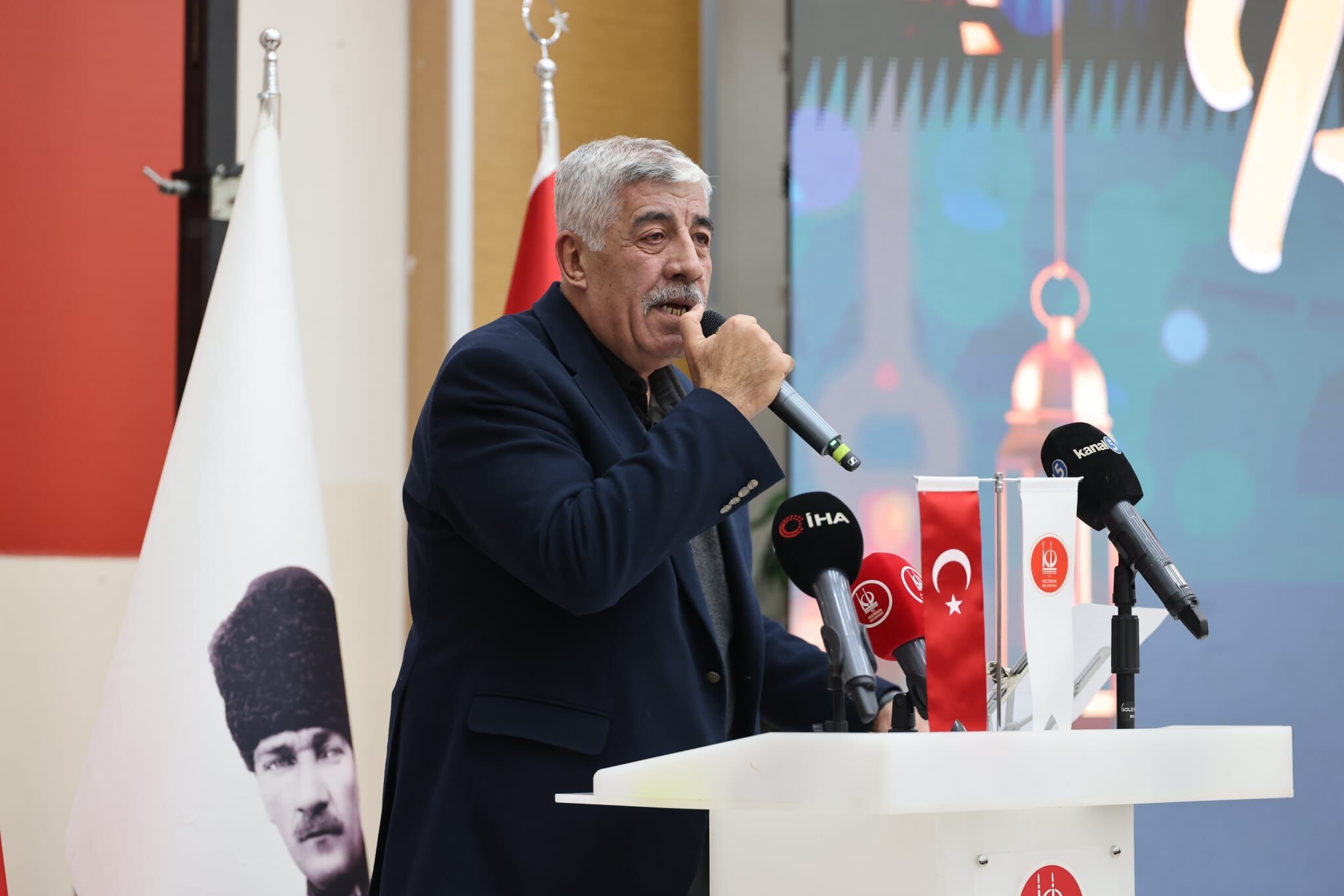 Önceki Dönem Ahi̇d Genel Başkanı Ve Mhp Myk Üyesi Mehmet Ali Tanrıverdi