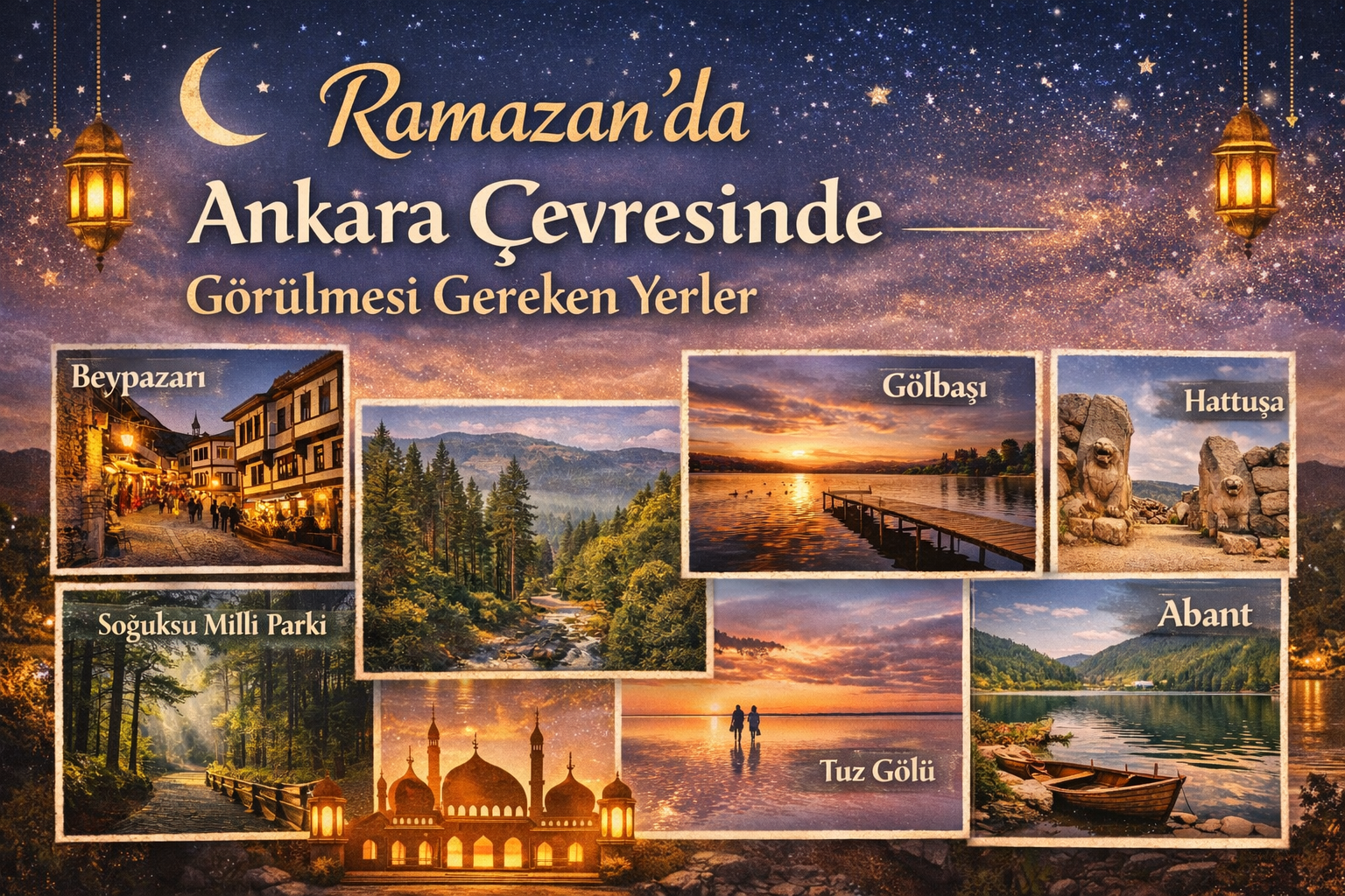 Ramazan ayında Ankara çevresinde görülmesi gereken yerler