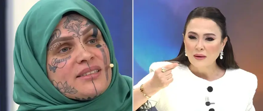 Yüzü Dövmeli Nazan (1)