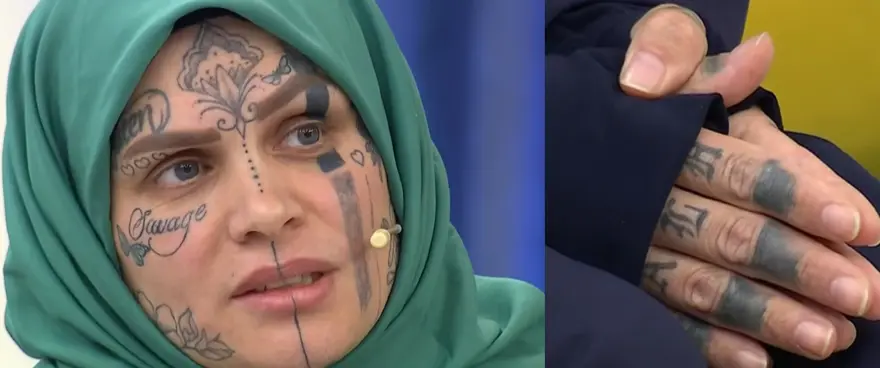 Yüzü Dövmeli Nazan (2)