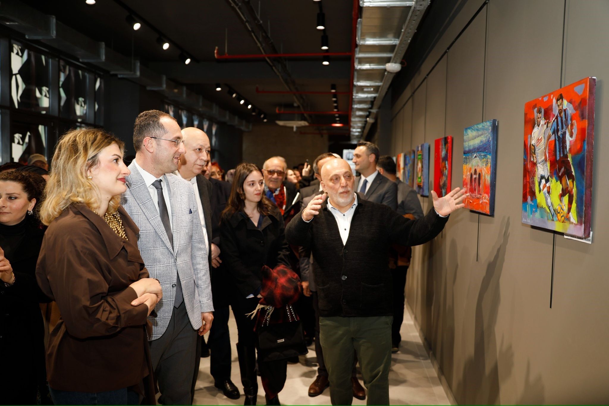 Akçaabat’ta Uluslararası Resim Sergisi Açıldı (3)