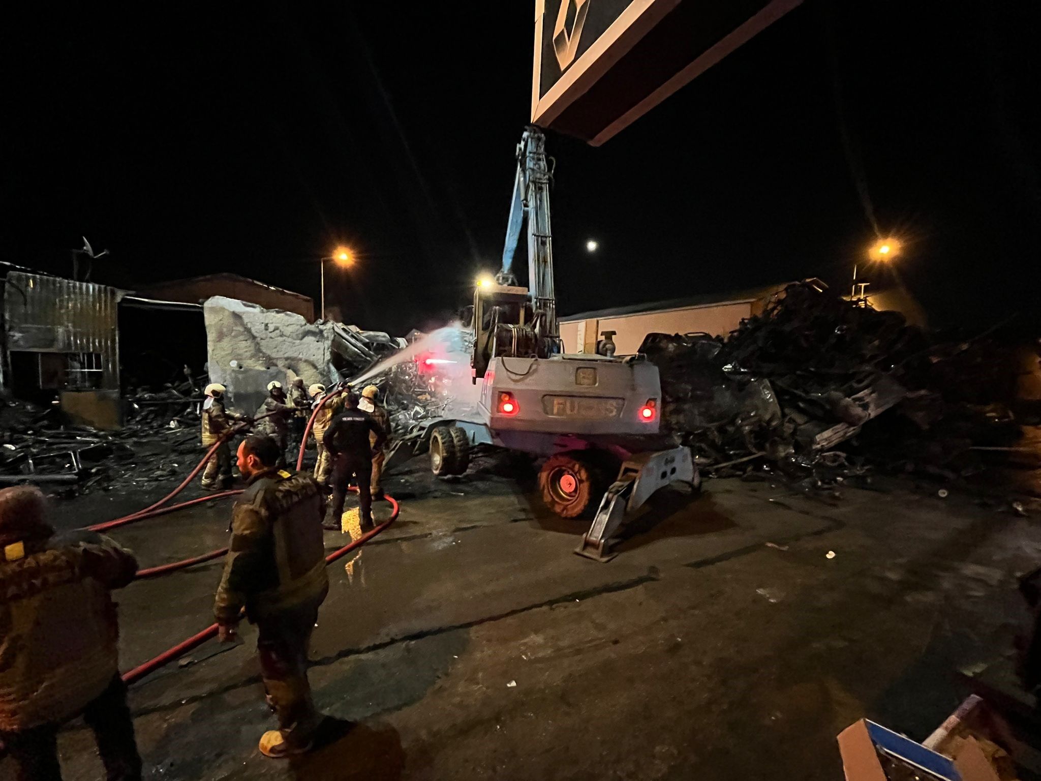 Ankara Hurdacılar Sanayi Sitesi'nde Yangın (4)