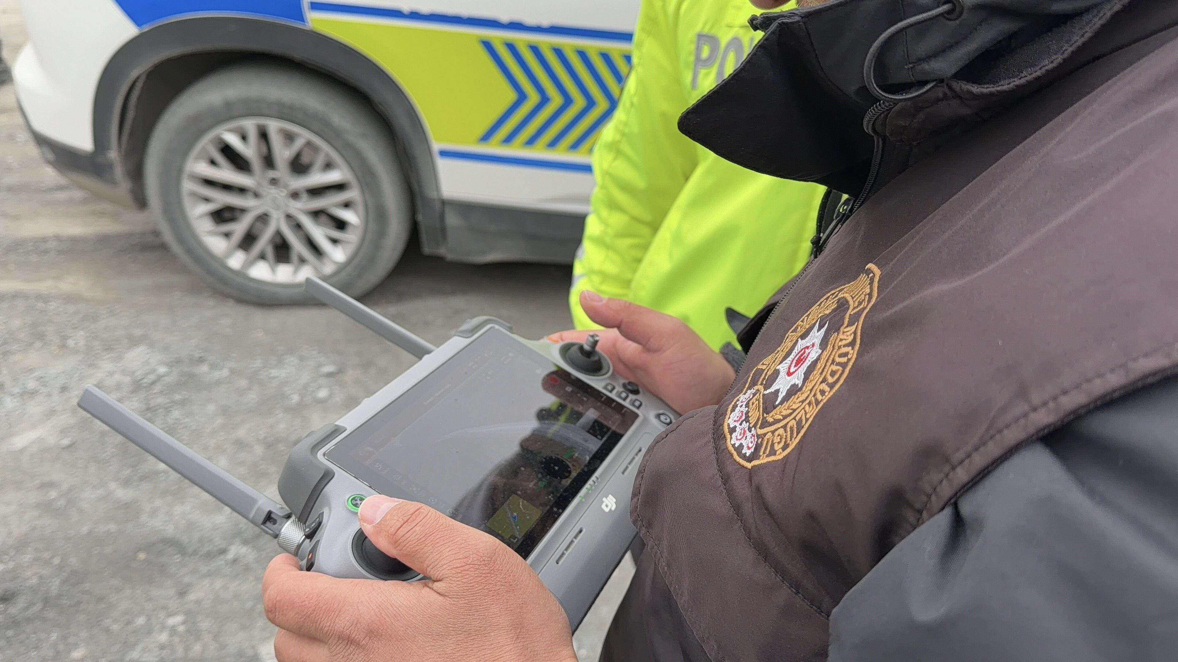 Arnavutköy’de Dron Destekli Trafik Denetimi (3)