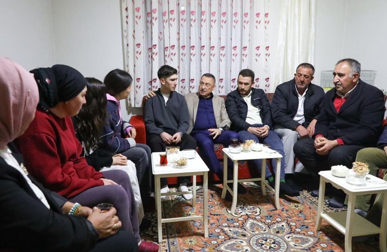 Ayaş Taziye Ziyareti Fuat Oktay