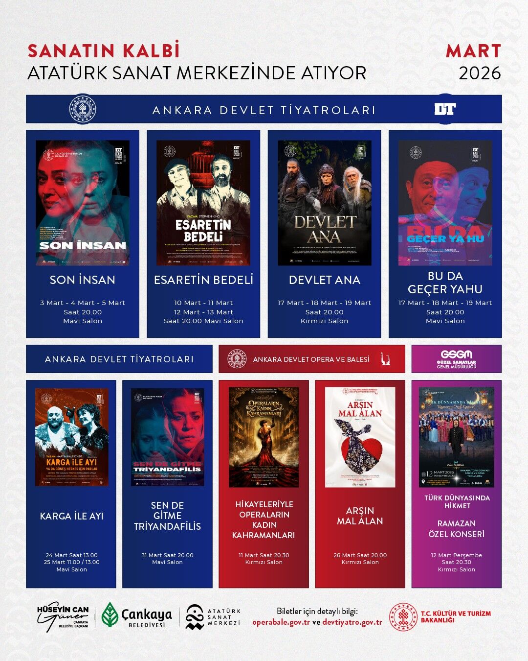 Çankaya Atatürk Sanat Merkezi’nde Mart Programı (3)