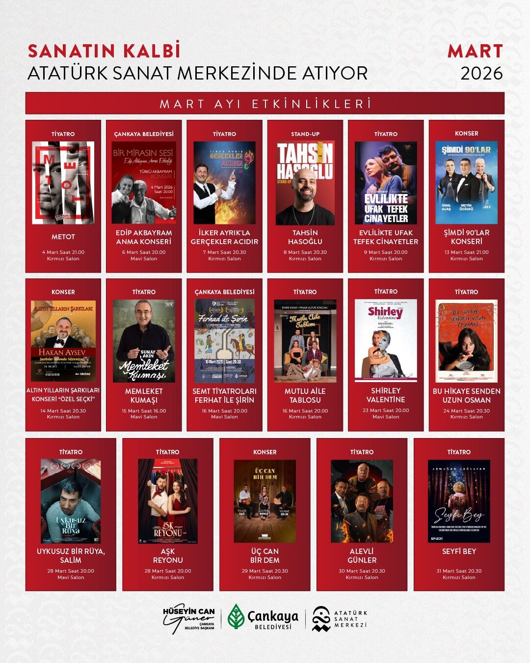 Çankaya Atatürk Sanat Merkezi’nde Mart Programı (9)