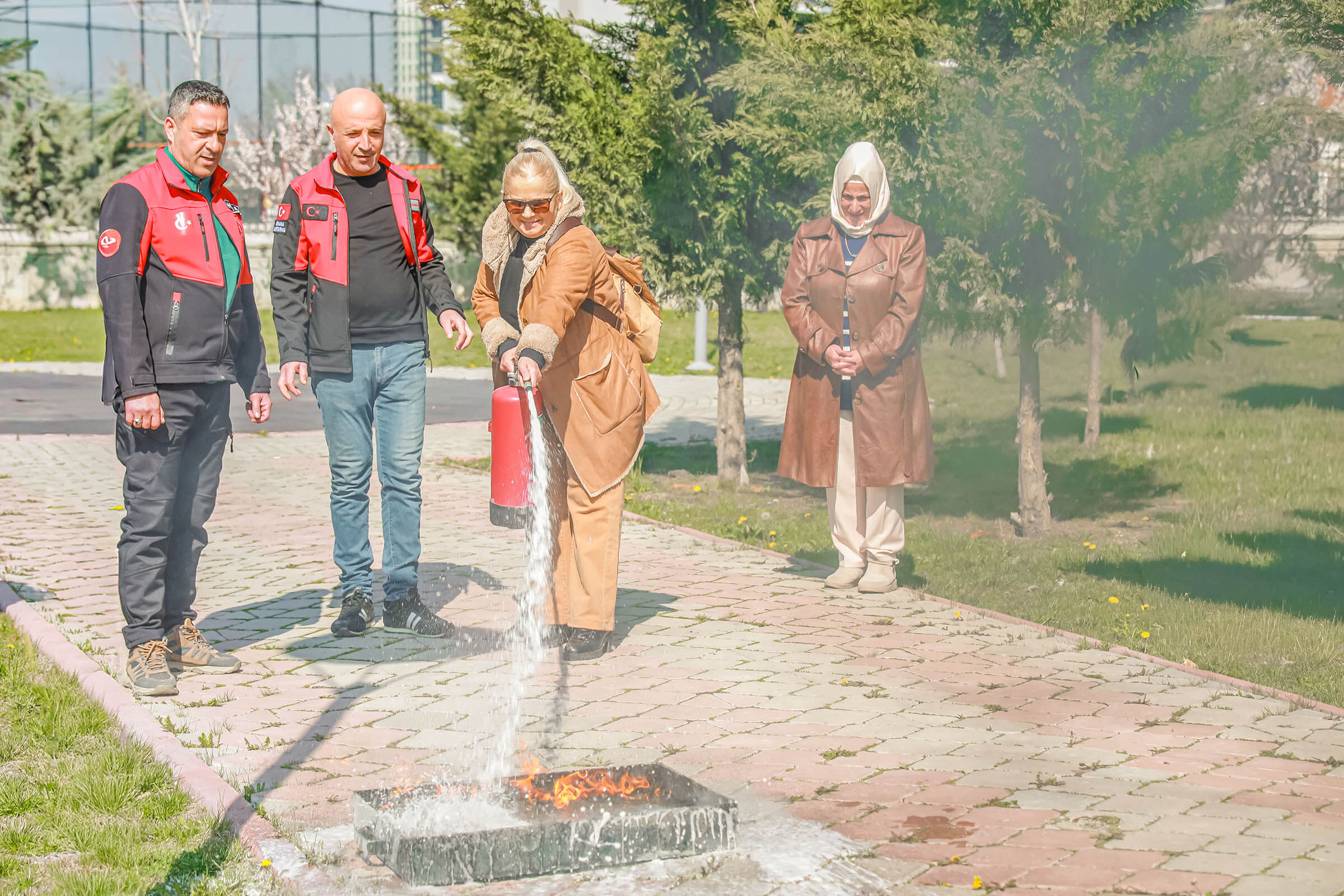 Keçiören’de Belediye Personeline Yangın Eğitimi (2)