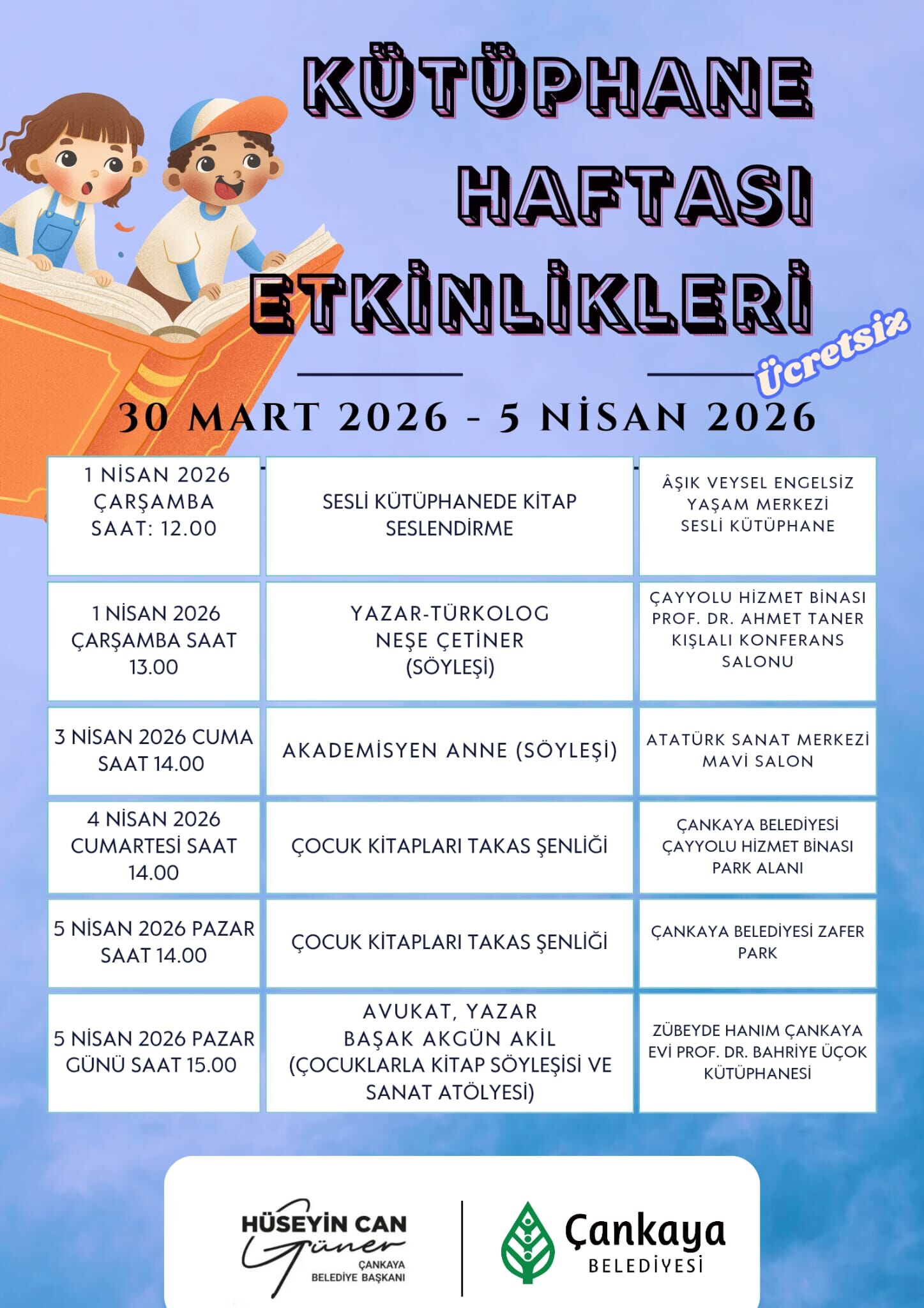 Kütüphaneler Haftası Etkinlikleri (1)