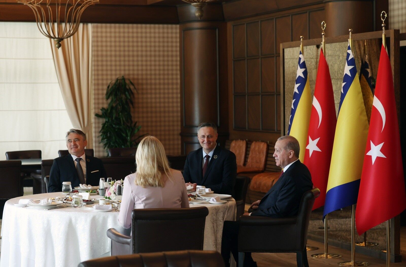 Cumhurbaşkanı Erdoğan Bosna Hersek liderleriyle görüştü - 3