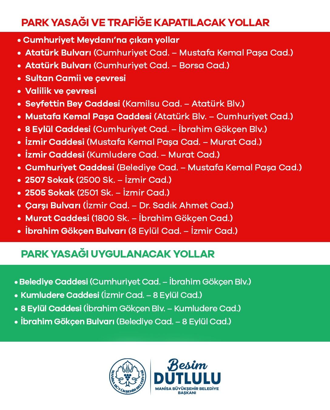 Mesir Festivali kapalı yollar-1