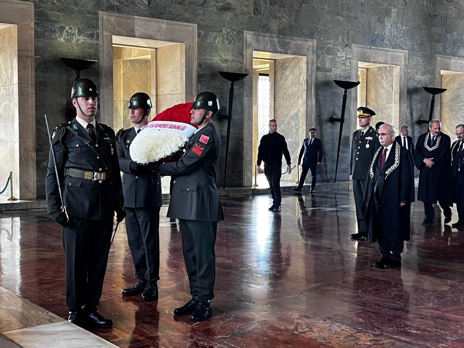 Anayasa Mahkemesi heyetinden Anıtkabir ziyareti - 3