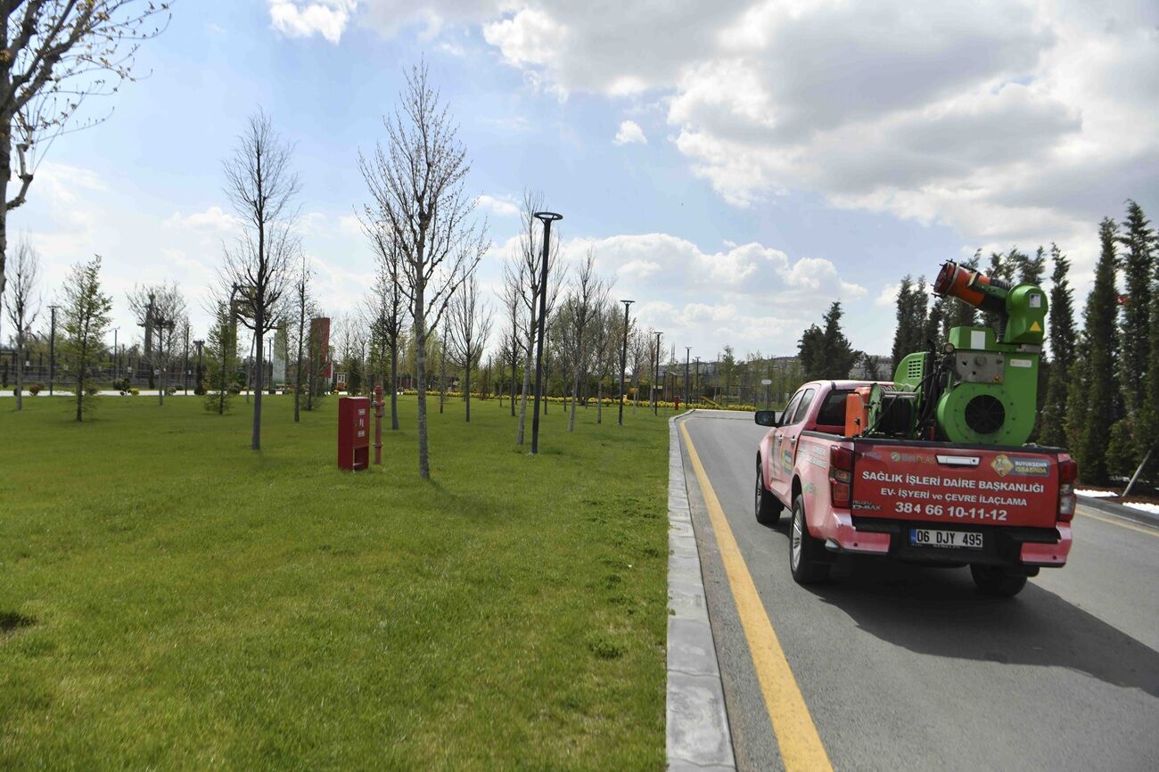 Ankara’da 724 Haşere Ilaçlama (1)