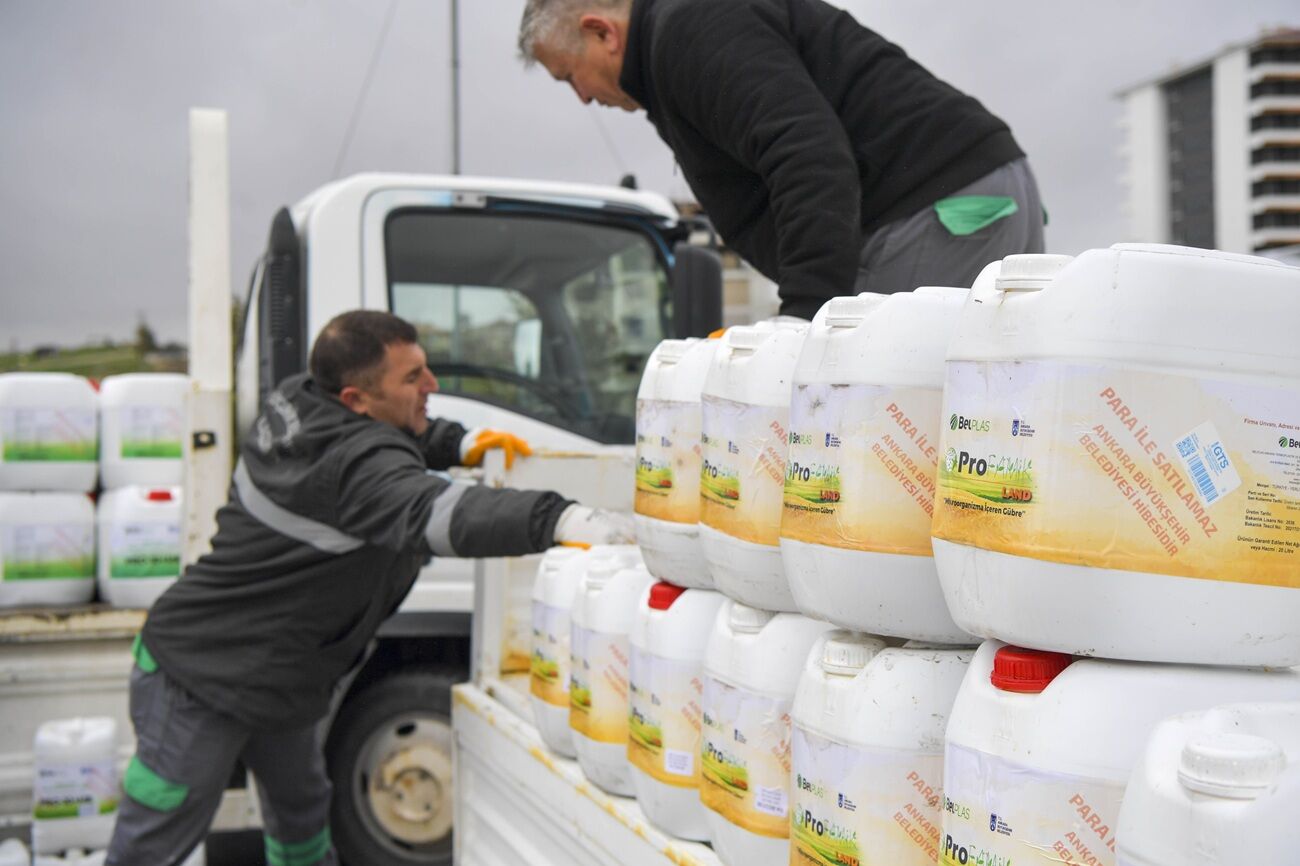 Ankara’da Sıvı Gübre Desteği (1)