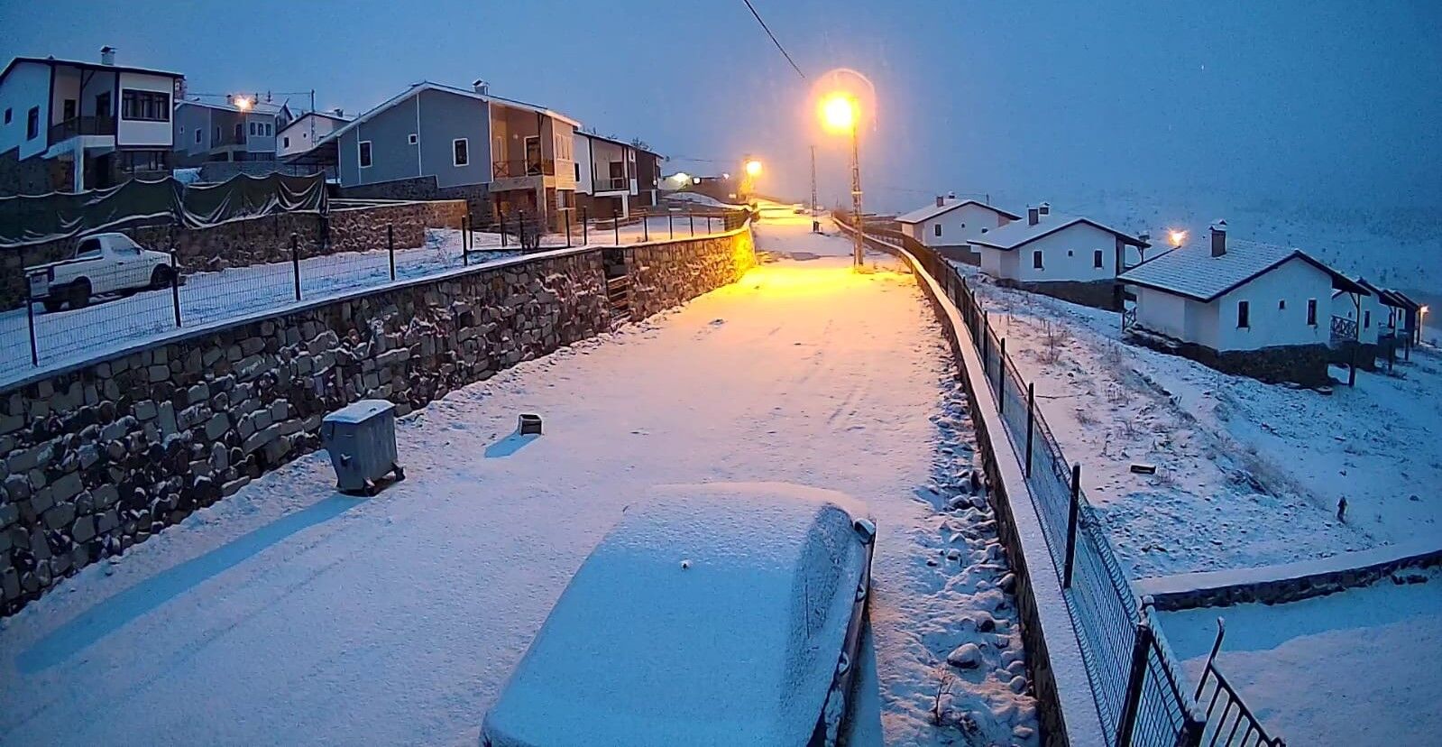 Ankara’nın Yüksek Kesimlerine Kar Yağdı (2)