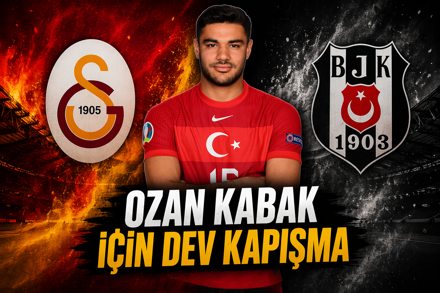 Ozan Kabak için dev kapışma: Galatasaray mı Beşiktaş mı bombayı patlatıyor?