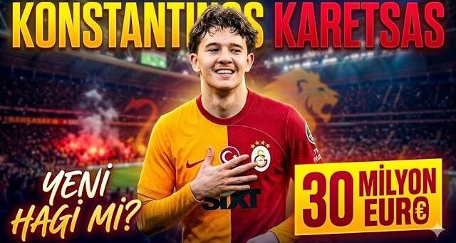 Galatasaray’ın radarındaki 17’lik yıldız: Karetsas