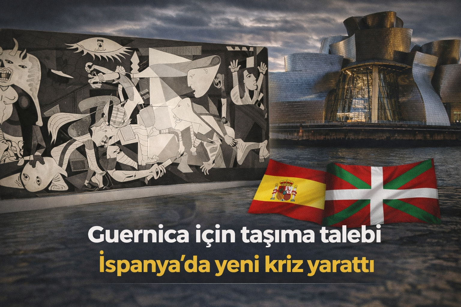 Guernica için taşıma talebi İspanya’da yeni kriz yarattı