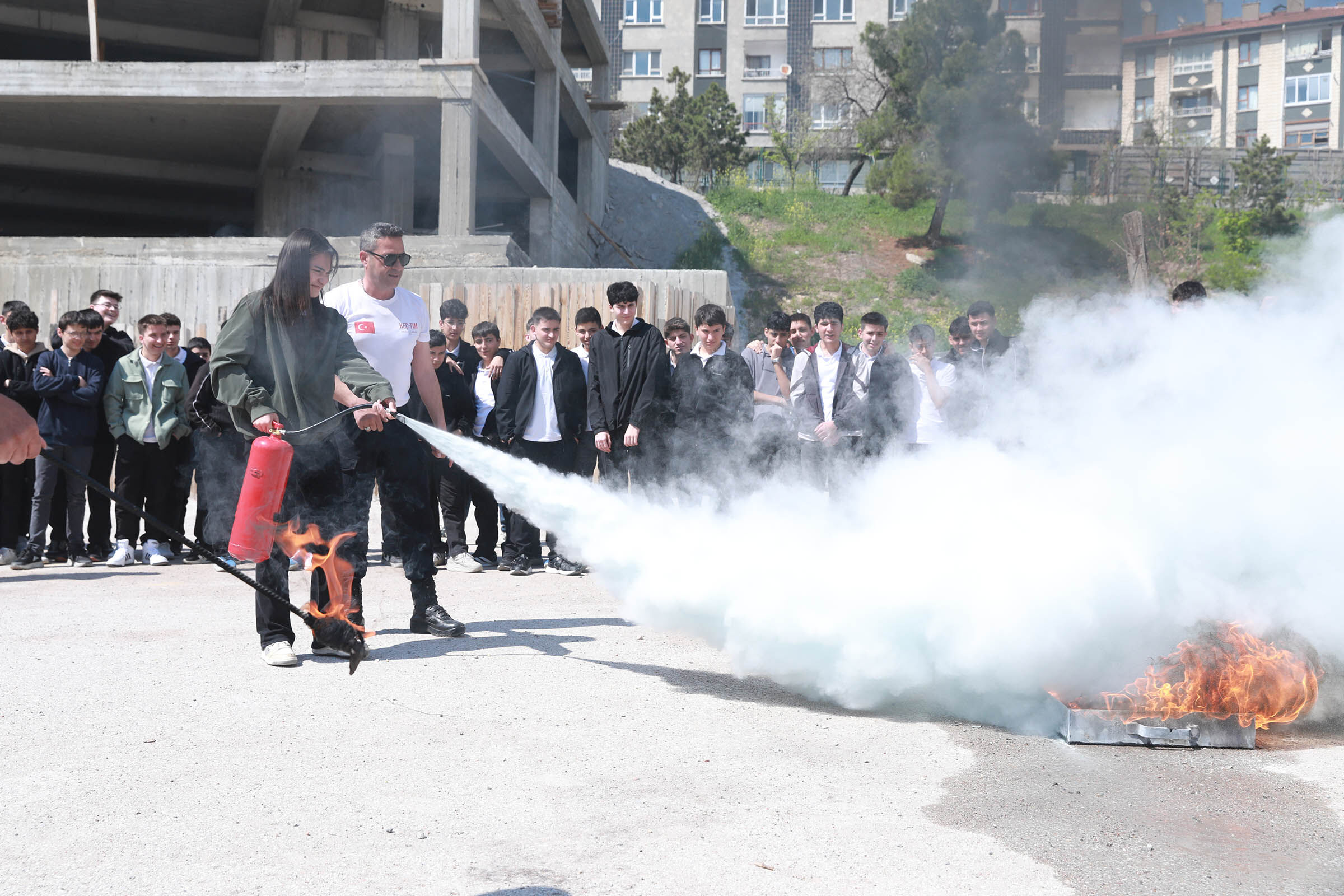Keçiören’de Öğrencilere Afet Ve Yangın Eğitimi (2)