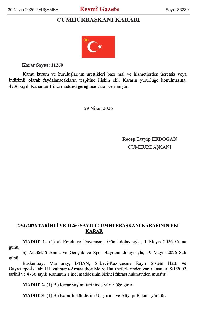 Raylı Sistemler Ücretsiz