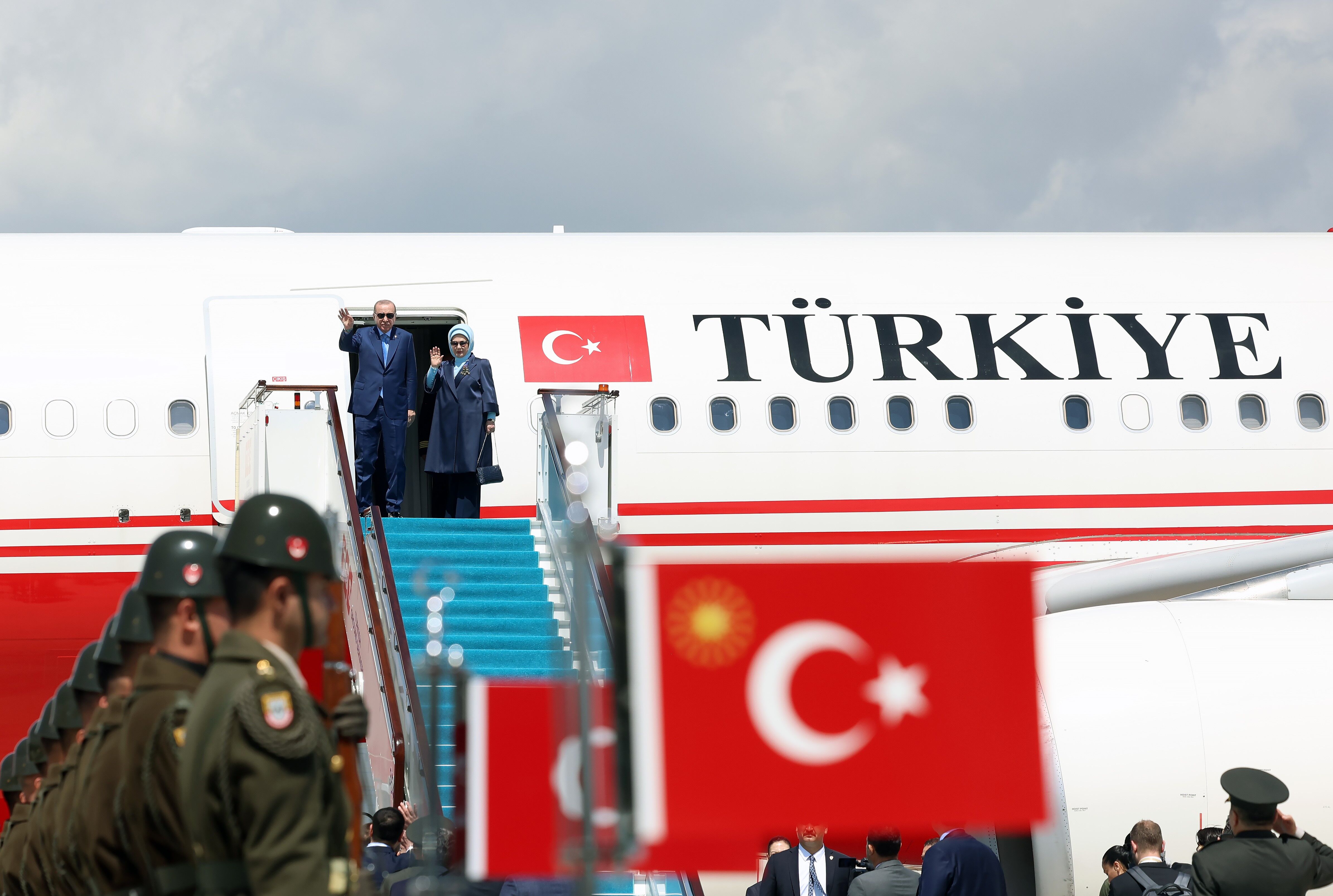 Cumhurbaşkanı Erdoğan diplomasi trafiği için Kazakistan’da  - 2