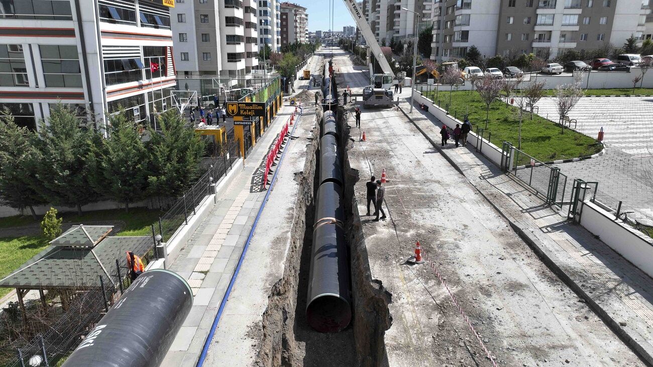 Aski̇’den Sincan Ve Etimesgut’a Yeni Su Hattı (2)