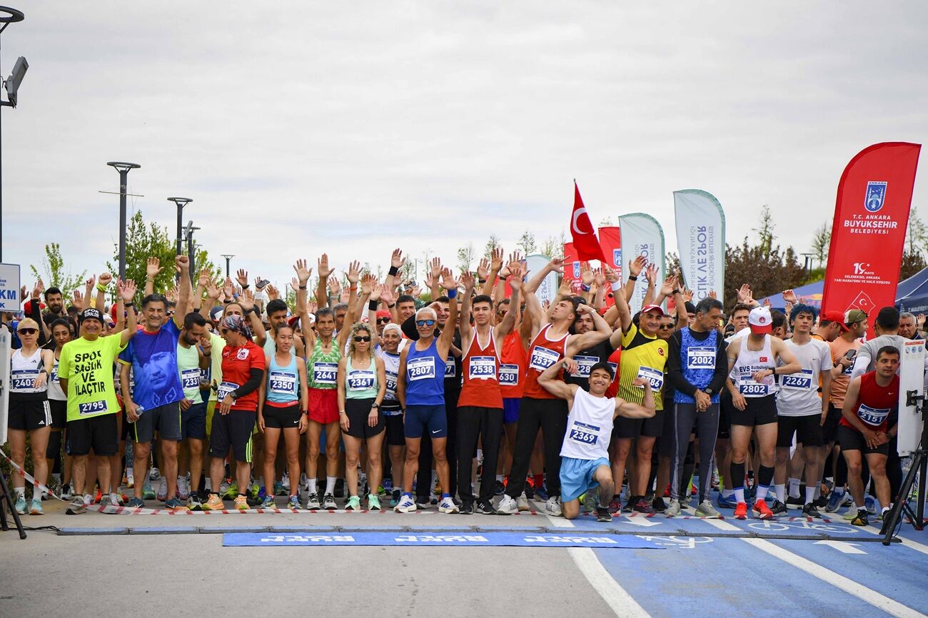 Bakap’ta Ankara Yarı Maratonu Heyecanı Yaşandı (4)