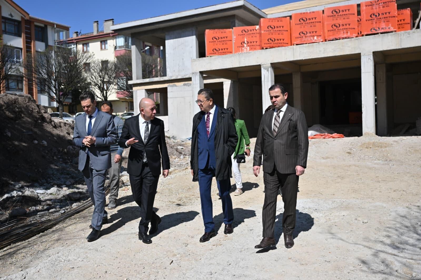 Başkan Ti̇ryaki̇’den Şanti̇ye Deneti̇mi̇ (6)