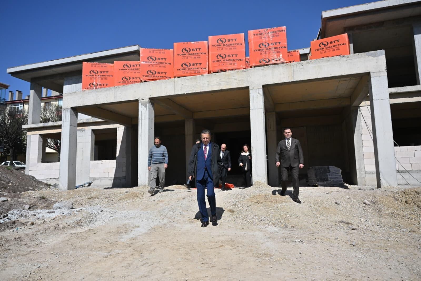 Başkan Ti̇ryaki̇’den Şanti̇ye Deneti̇mi̇ (8)