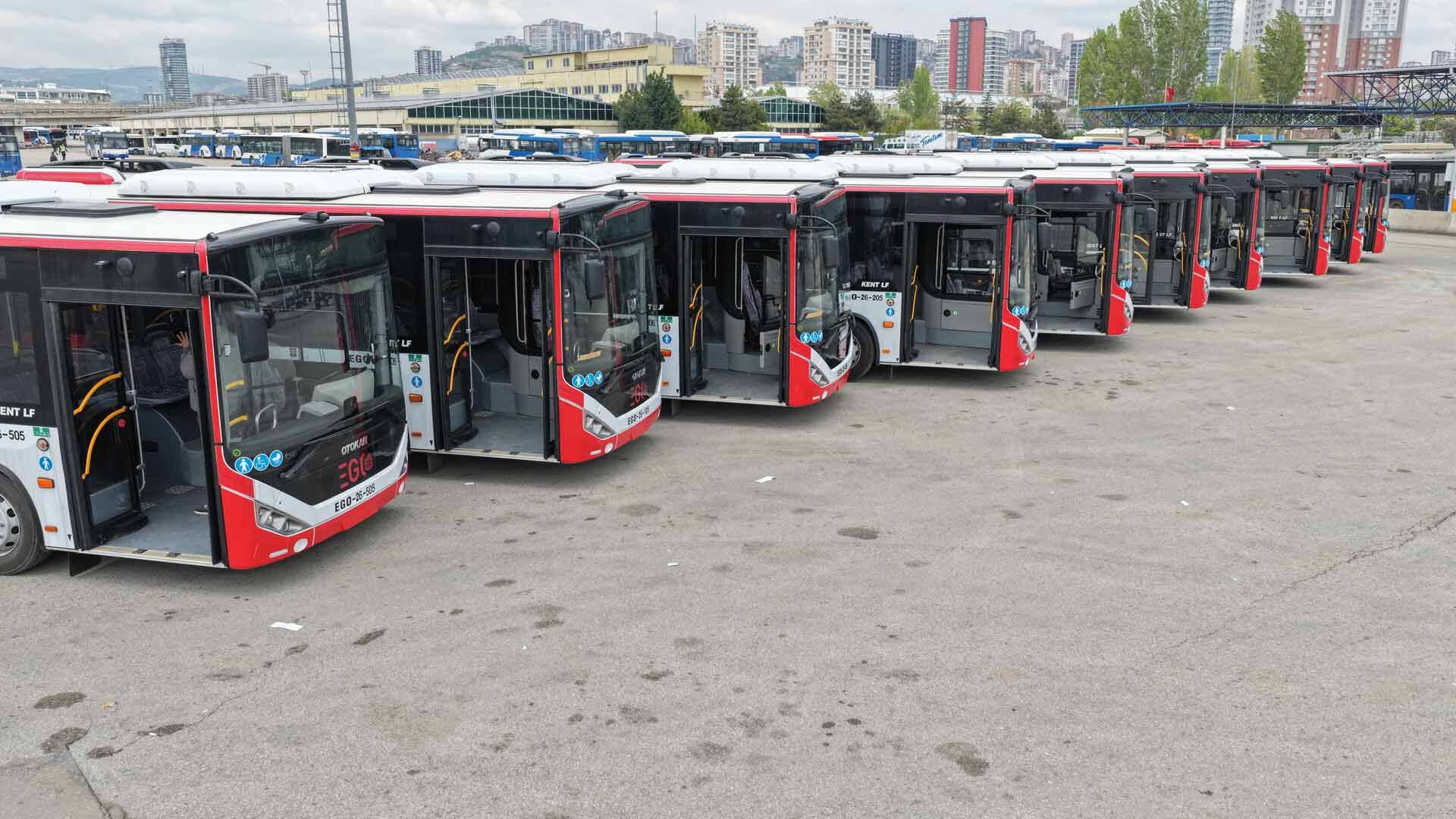 Ego Filosuna 10 Yeni Otobüs Daha Katıldı (1)