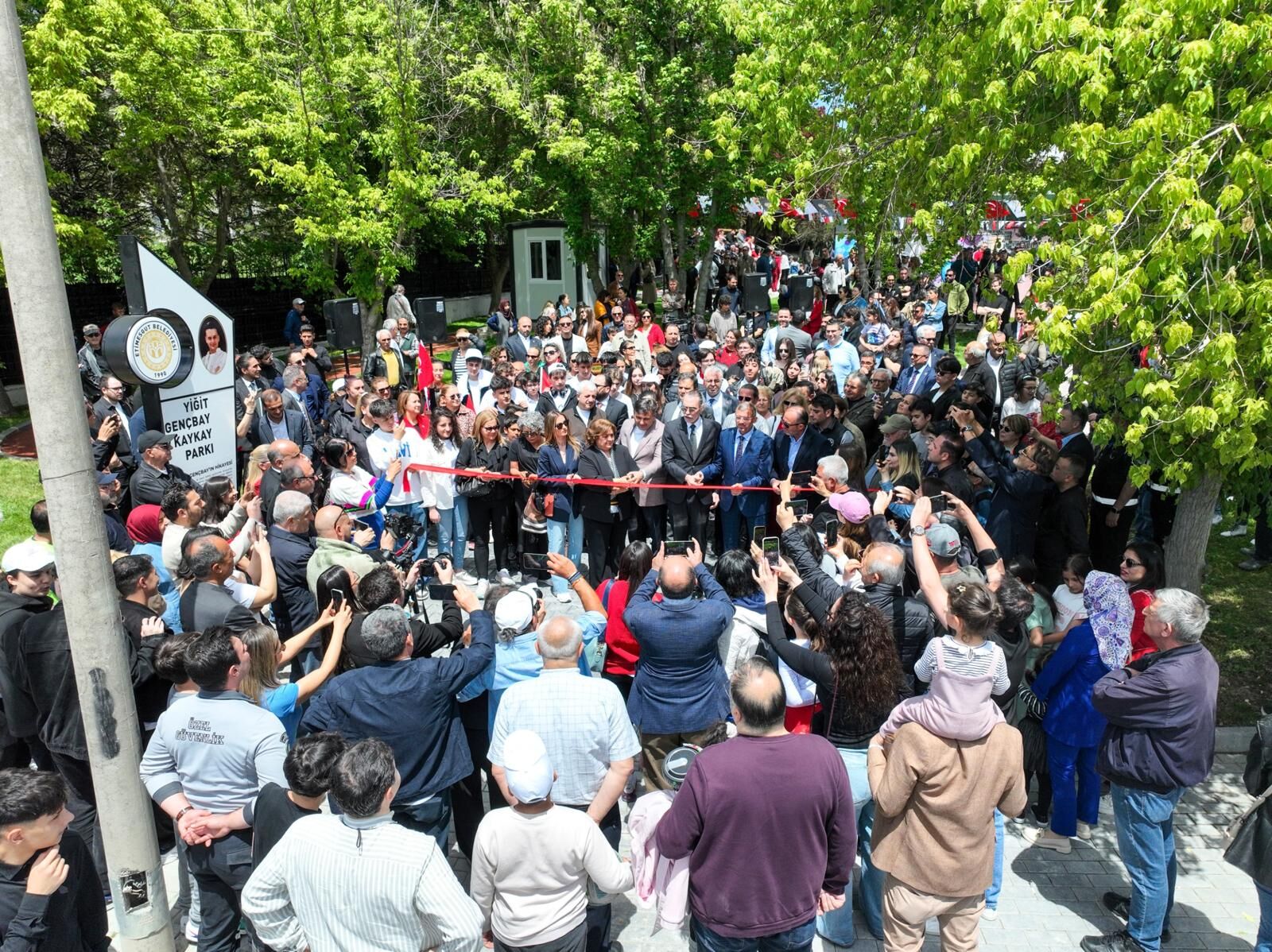 Etimesgut’ta Yiğit Gençbay Kaykay Parkı Açıldı (4)