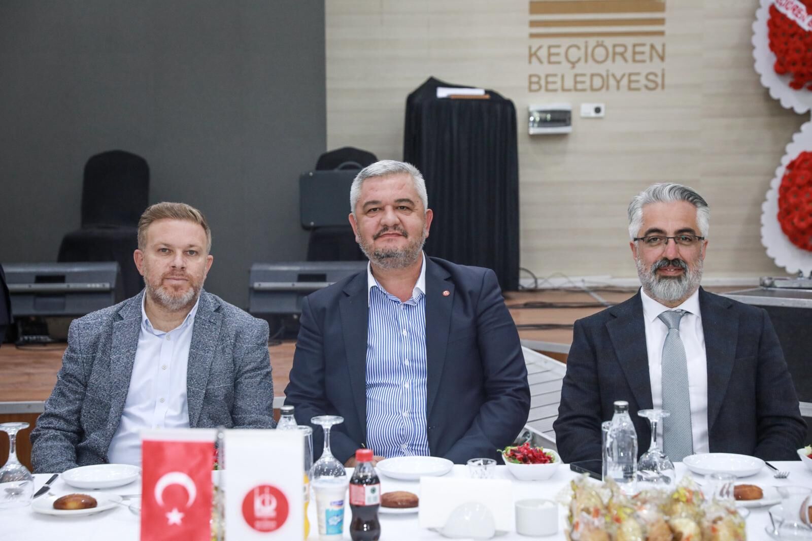 Keçi̇ören Beledi̇ye Başkan Yardimcilari Av. Serkan Bedi̇rhanoğlu, Dr. Ati̇la Zorlu, Mehmet Aygün