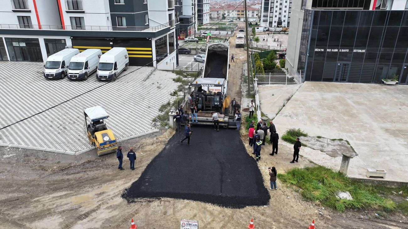Sincan’da Asfalt Çalışmaları (1)
