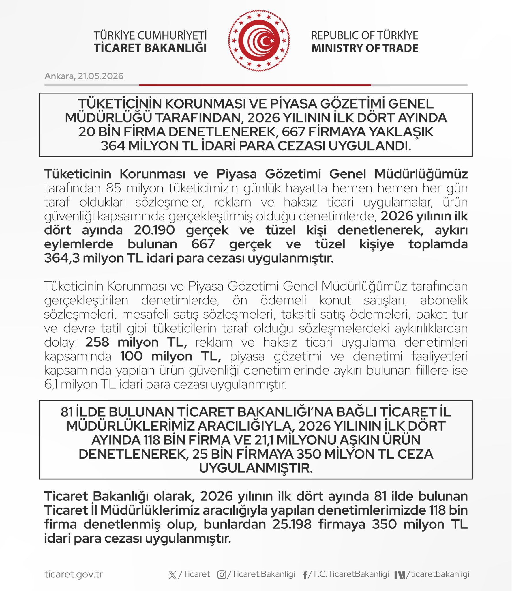 Ticaret Bakanlığı 2