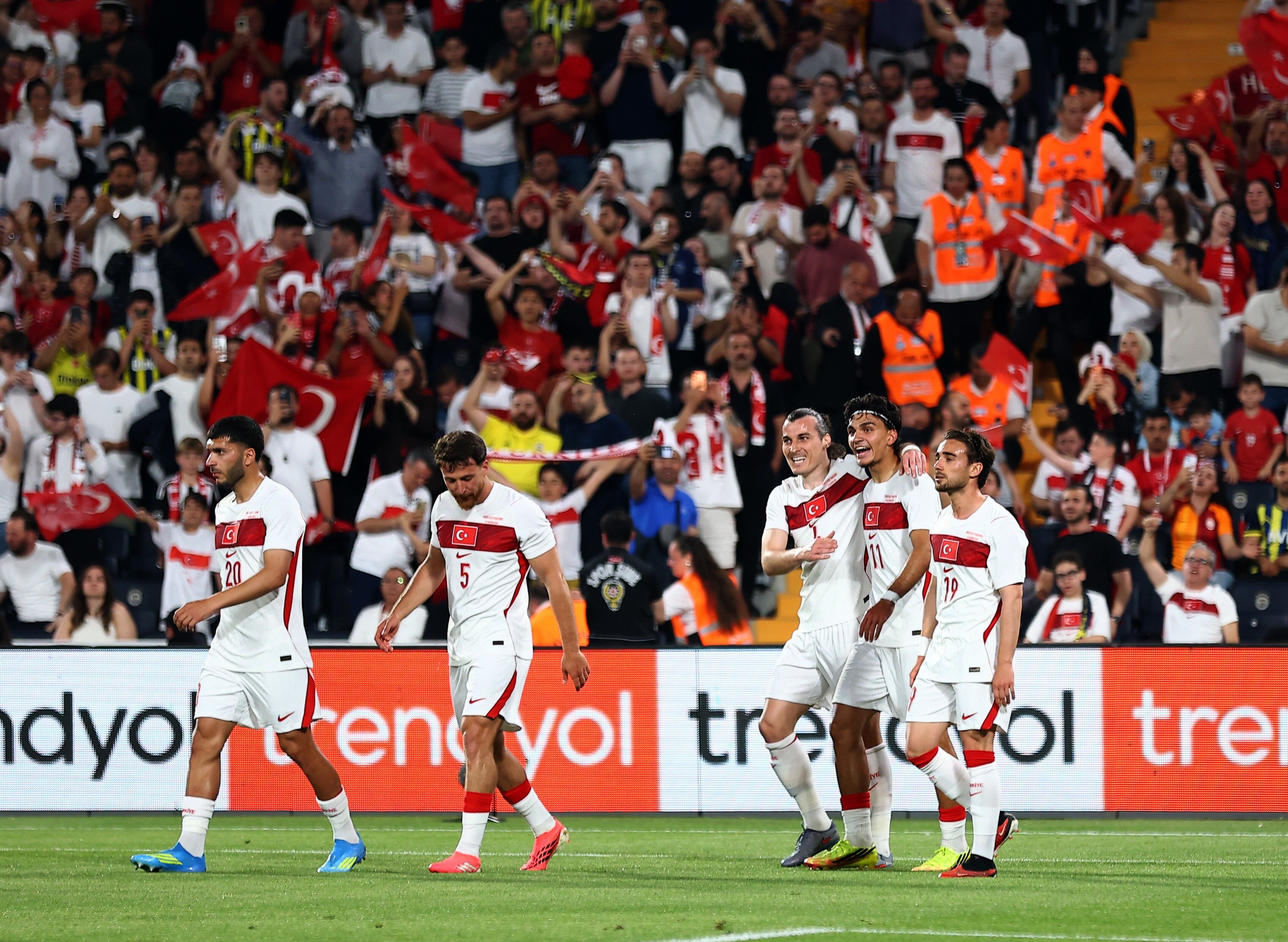 A Milli Takım’dan Kuzey Makedonya karşısında net galibiyet