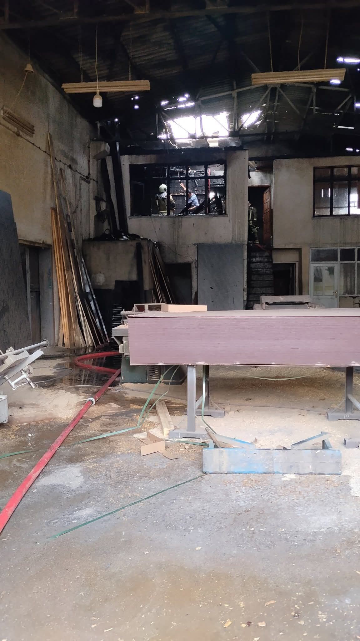 Beypazarı Marangozlar Sanayi Sitesi’nde Yangın Paniği (3)