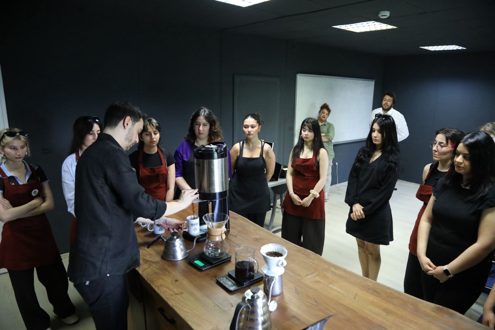 Çankaya Belediyesi Birleşmiş Milletler Desteğiyle Kadın Barista Eğitimi ... (2)