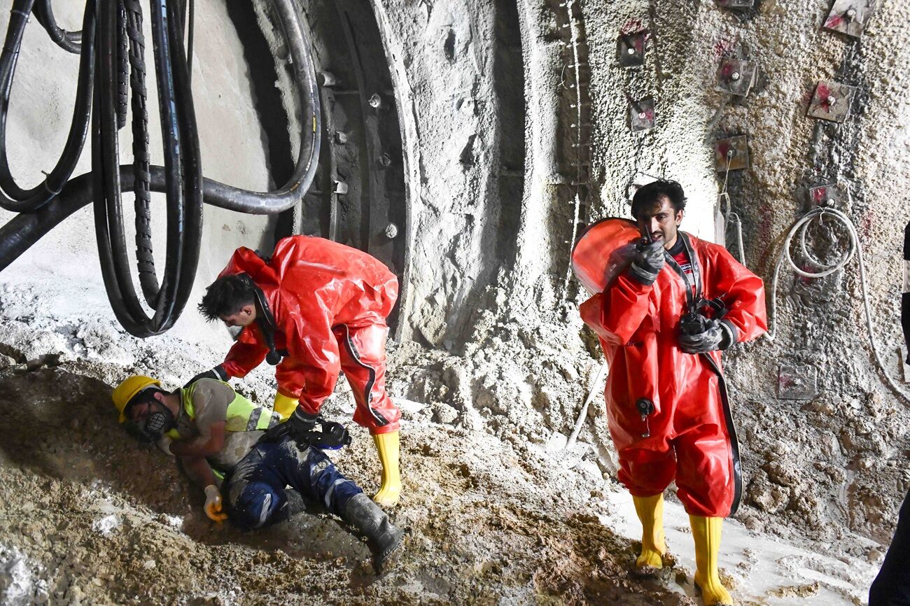 Dikimevi Natoyolu Metro Hattı'nda Acil Durum Tatbikatı (3)