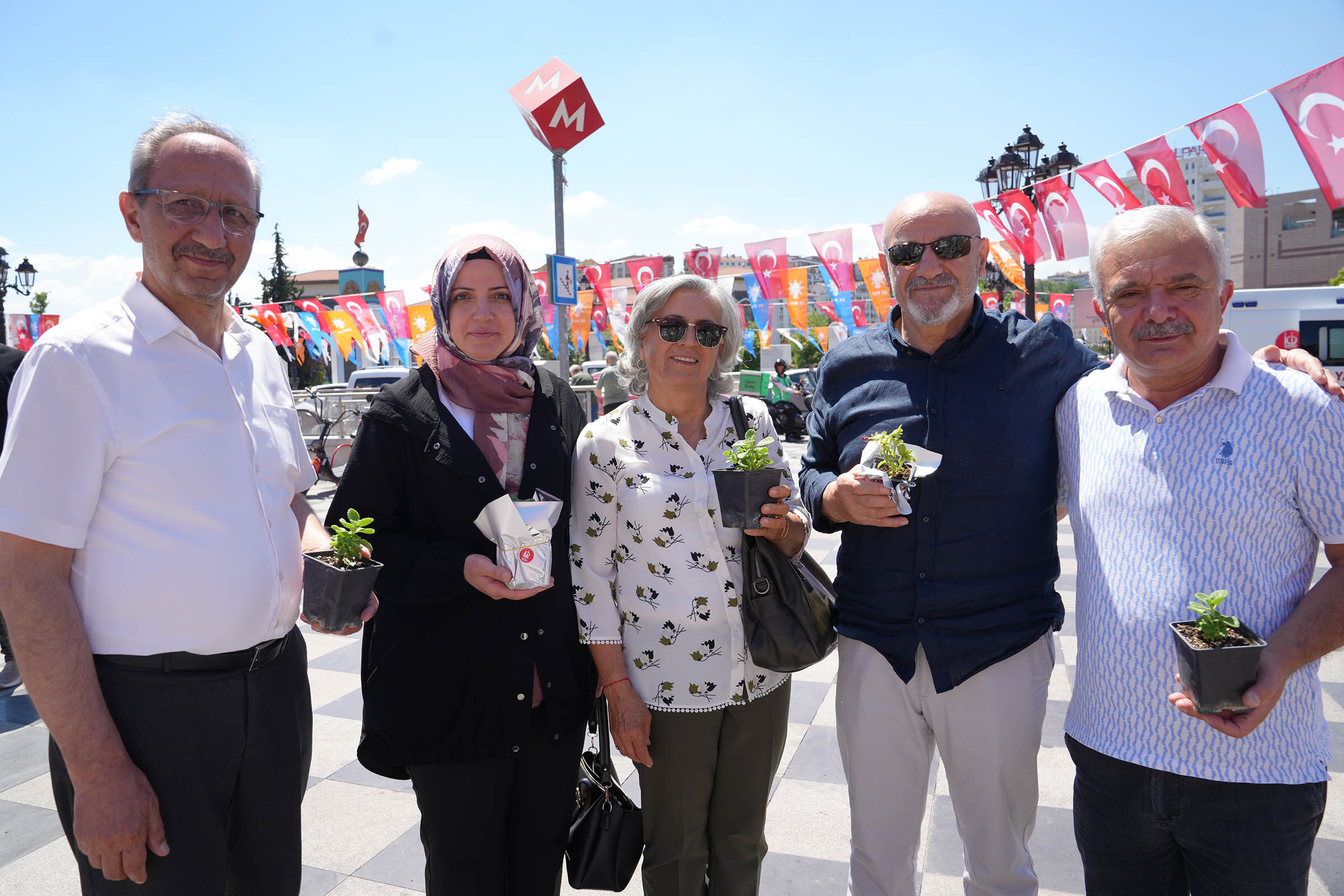 Keçiören'de bağımlılıkla mücadeleye fidanlı farkındalık - 2
