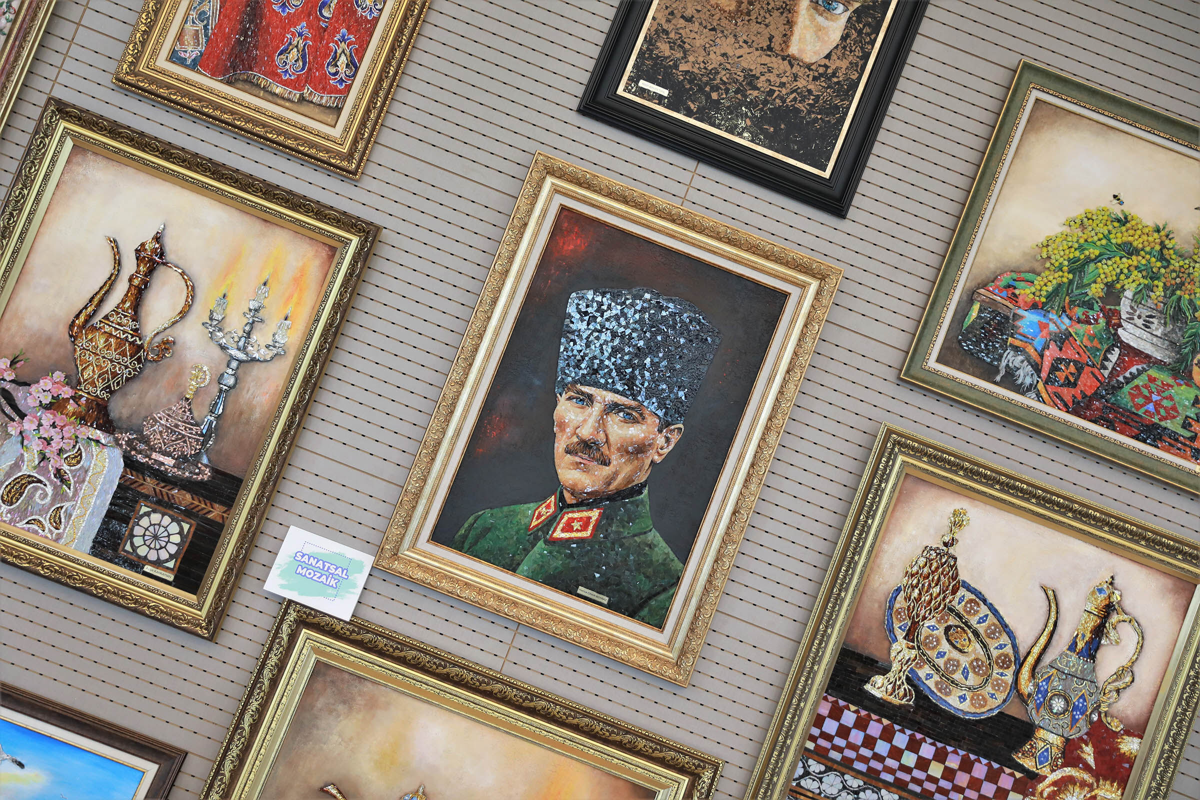 Keçmek Kursiyerlerinin Yıl Sonu Sergisi Açıldı (4)