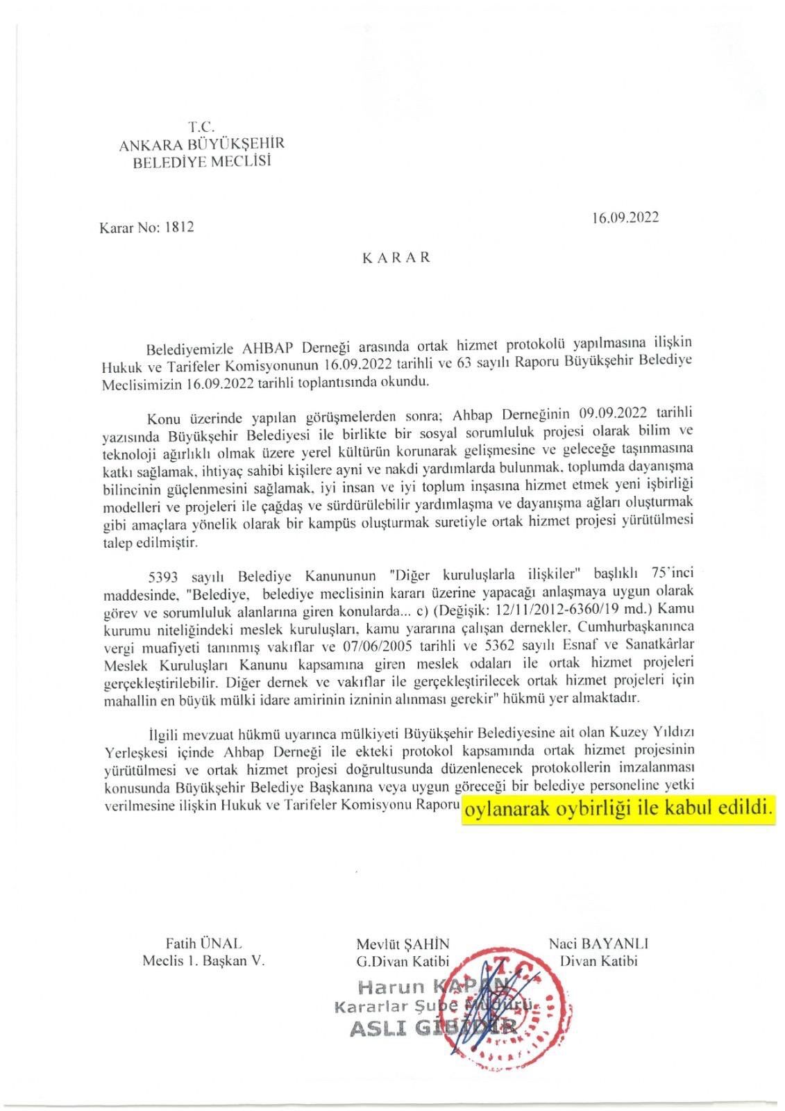 Abb, Ahbap Protokolü (2)