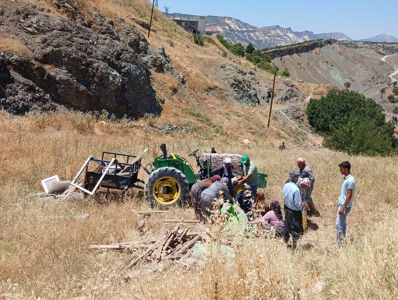 Adıyaman Traktör Kazası (2)