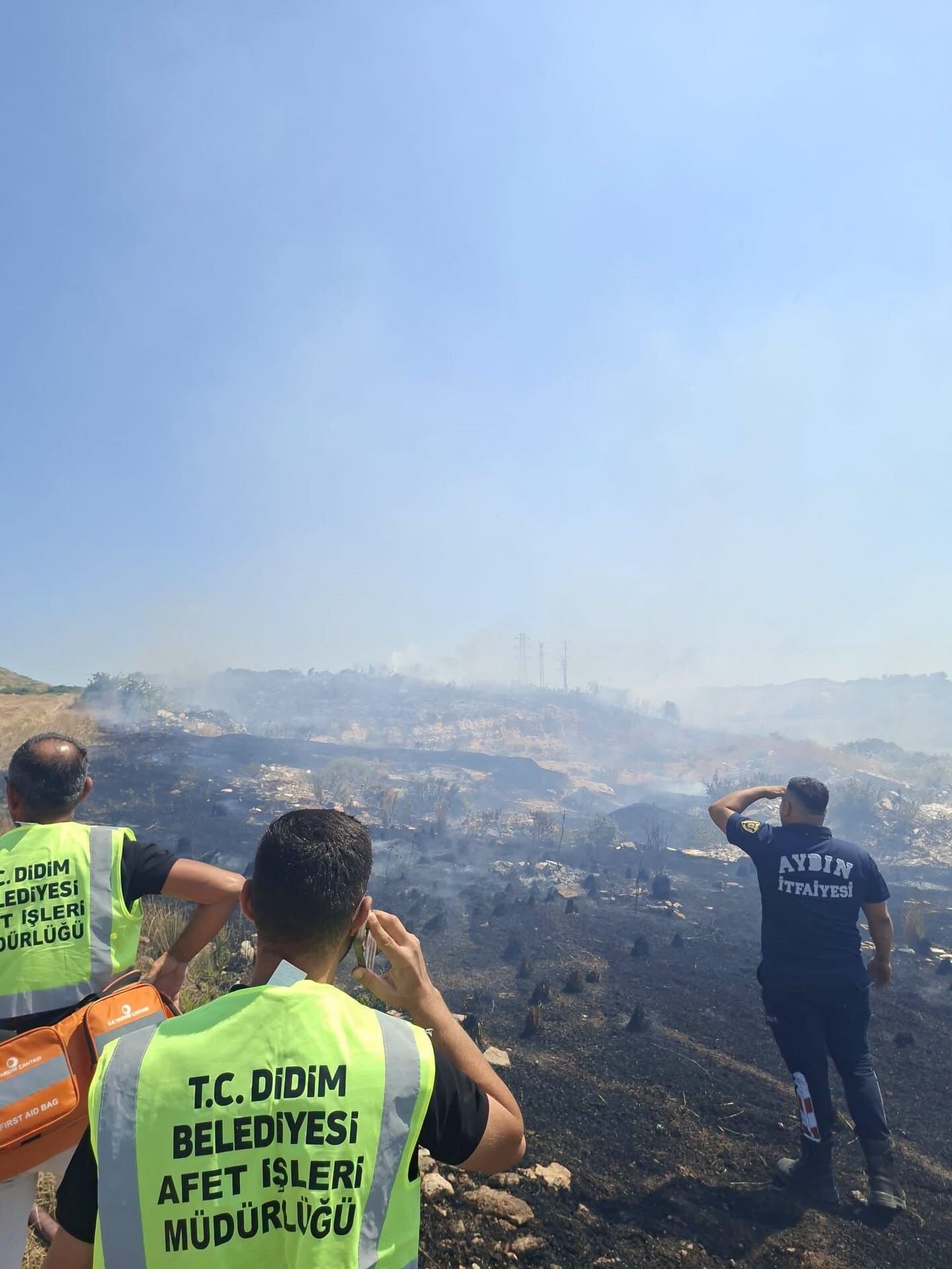Didim Yangın Tanker Desteği (1)