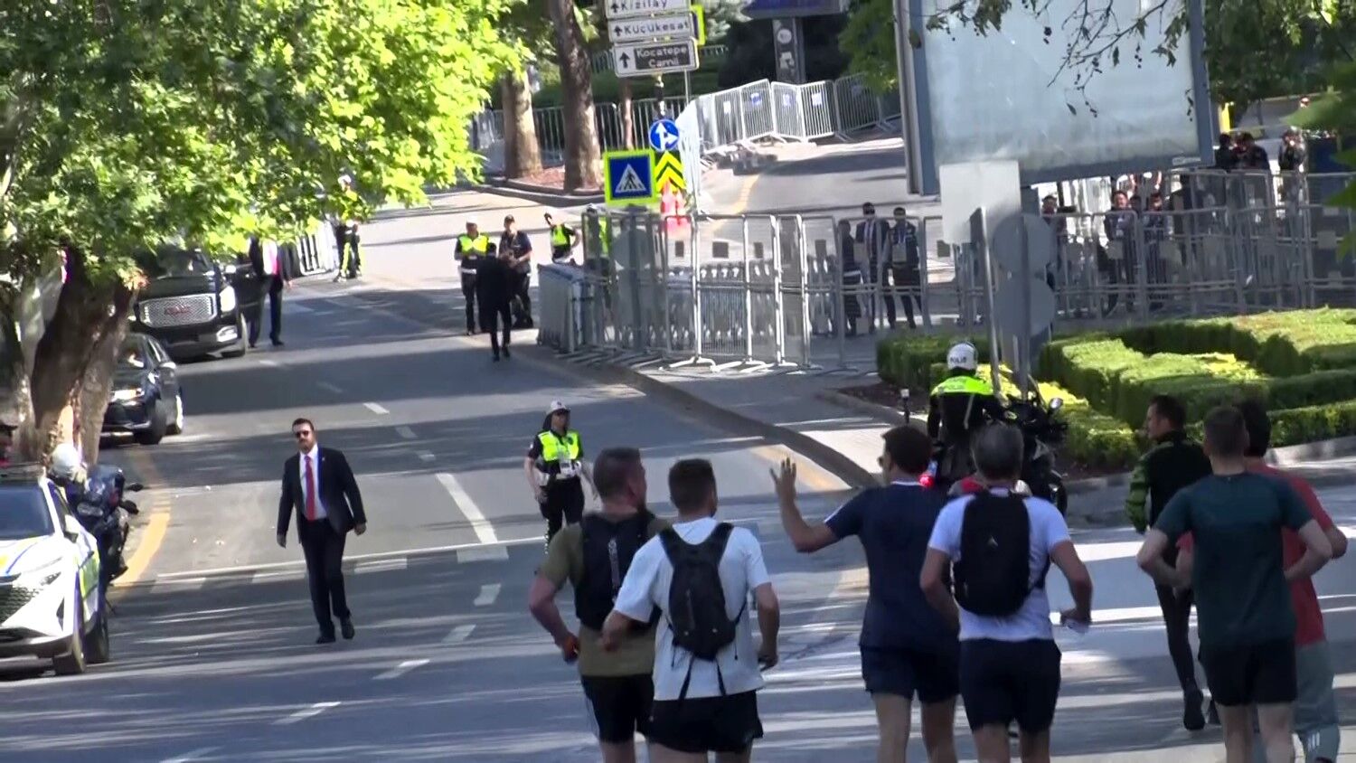 Macron, Ankara'da Sabah Koşusuna Çıktı (2)